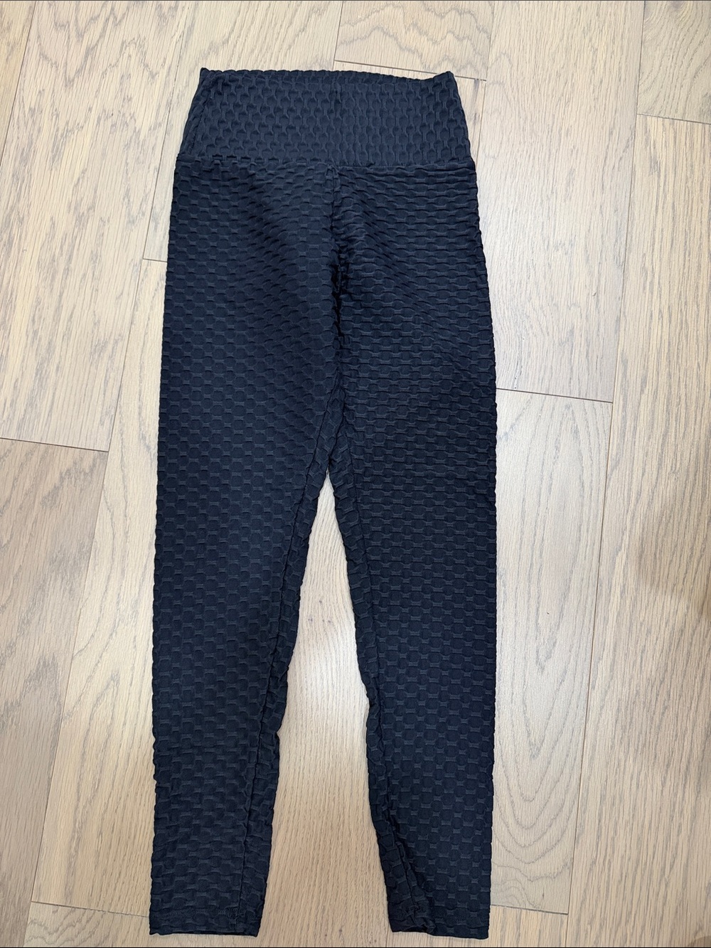 Born Primitive Black Textured High-Waist Leggings